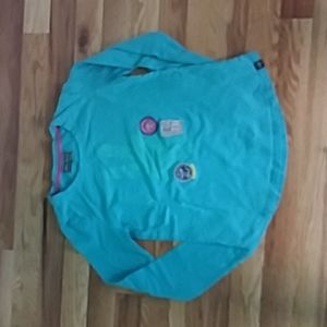 Eddie Bauer Girls Rule long sleeves cotton shirt 14